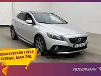 Begagnad Volvo V40 Ocean Race 190 HK (139 kW) 2015 Silver Halvkombi