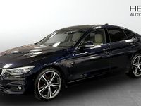 Begagnad BMW 430 Sport Line 252 HK (185 kW) 2017 Blå Sportkupé