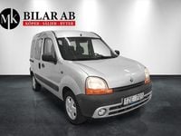 Begagnad Renault Kangoo 96 HK (70 kW) 2003 Ljusgrå Minibuss