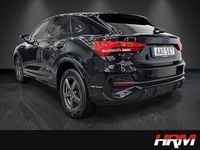 Begagnad Audi Q3 Sportback S-Line 200 HK (147 kW) 2021 Svart SUV