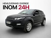Begagnad Land Rover Range Rover evoque Pure 150 HK (110 kW) 2014 Svart SUV
