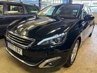Begagnad Peugeot 308 SW Allure 131 HK (96 kW) 2014 Svart Kombi