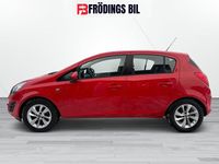 Begagnad Opel Corsa Active 101 HK (74 kW) 2014 Röd Halvkombi