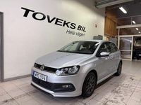 Begagnad VW Polo Comfortline 90 HK (66 kW) 2017 Light silver metalli