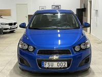 Begagnad Chevrolet Aveo 86 HK (63 kW) 2013 Blå Halvkombi