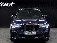 Begagnad BMW X7 M Sport 334 HK (245 kW) 2022 Blå SUV