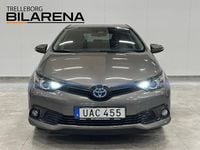 Begagnad Toyota Auris Comfort 136 HK (100 kW) 2018 Mörkgrå Halvkombi