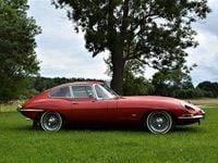 Begagnad Jaguar E-Type S 265 HK (194 kW) 1968 Carmine red/black leather Sportkupé