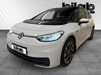 Begagnad VW ID.3 Pro Performance 150 kW (204 HK) 2020 Vit Halvkombi