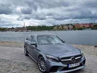 begagnad Mercedes C300 T de AMG Line hybrid premium plus paket