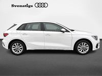 Begagnad Audi A3 Sportback Proline 150 HK (110 kW) 2023 Vit Halvkombi
