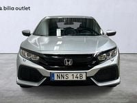 Begagnad Honda Civic Comfort 126 HK (92 kW) 2018 Silver Halvkombi
