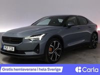 Begagnad Polestar 2 Performance 350 kW (476 HK) 2020 Grå Halvkombi