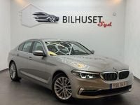 Begagnad BMW 520 Luxury Line 190 HK (139 kW) 2019 Silver Sedan