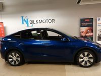 Begagnad Tesla Model Y Long Range AWD 378 kW (514 HK) 2021 Blå (blåmetallic) SUV