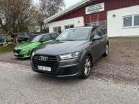 Begagnad Audi Q7 S-Line 272 HK (200 kW) 2017 Grå SUV