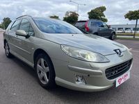 begagnad Peugeot 407 2,0 HDI SW 136 HK AUTOMAT ACC PDC PANORAMA GÅR B