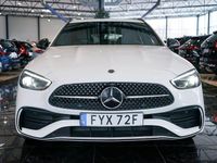 Begagnad Mercedes C300 AMG line 313 HK (230 kW) 2023 Vit