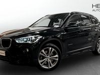 Begagnad BMW X1 Sport Line 190 HK (139 kW) 2018 Svart SUV