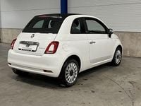 Begagnad Fiat 500C Lounge 71 HK (52 kW) 2020 Vit Cab