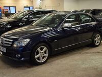 Begagnad Mercedes C350 Elegance 272 HK (200 kW) 2007 Blå Sedan