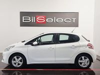 Begagnad Peugeot 208 82 HK (60 kW) 2015 Vit Halvkombi