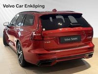 Begagnad Volvo V60 R-Design 253 HK (186 kW) 2019 Röd Kombi