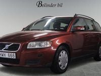 Begagnad Volvo V50 Kinetic 125 HK (91 kW) 2008 Röd Kombi