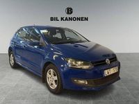 Begagnad VW Polo 91 HK (66 kW) 2012 Blå Halvkombi