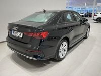 Begagnad Audi A3 Advanced Plus 150 HK (110 kW) 2023 Brilliantsvart Sedan