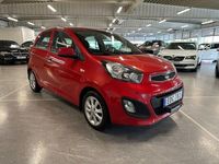 Begagnad Kia Picanto 68 HK (50 kW) 2013 Röd Halvkombi