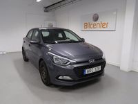 Begagnad Hyundai i20 Comfort 84 HK (61 kW) 2015 Mörkgrå Halvkombi