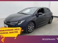 Begagnad Toyota Corolla Hybrid Style 122 HK (89 kW) 2021 Mblå Halvkombi