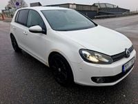 Begagnad VW Golf VI GT 160 HK (117 kW) 2011 Vit Halvkombi