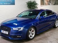 Begagnad Audi A5 Sportback S-Line 177 HK (130 kW) 2014 Blå Halvkombi