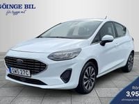 Begagnad Ford Fiesta Titanium 126 HK (92 kW) 2022 Vit Halvkombi