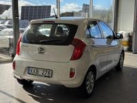 Begagnad Kia Picanto 68 HK (50 kW) 2014 Vit Halvkombi