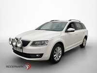 Begagnad Skoda Octavia Ambition 110 HK (80 kW) 2015 Vit Halvkombi