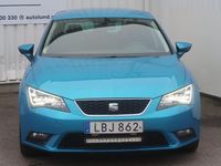 Begagnad Seat Leon 110 HK (80 kW) 2016 Blåmetallic Halvkombi