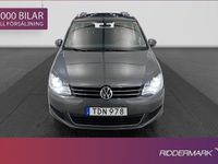 begagnad VW Sharan Premium 7-sit Pano Värm El-dörr Drag 2016, Minibuss