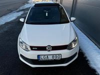 Begagnad VW Polo GTI 180 HK (132 kW) 2011 Vit Halvkombi