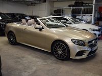 begagnad Mercedes E220 E220 Benzd 4MATIC 9G Cabriolet AMG SE BURM 2018, Cab