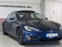 begagnad Tesla Model S 100D AWD Pano Luft 7-sits Sv-Såld MOMS 423hk