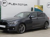Begagnad BMW 118 M Sport 150 HK (110 kW) 2017 Grå Halvkombi