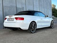 Begagnad Audi A5 Cabriolet 170 HK (125 kW) 2012 Vit Cab