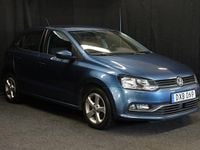 Begagnad VW Polo S 90 HK (66 kW) 2014 Blå Halvkombi