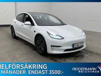 Begagnad Tesla Model 3 Long Range AWD 366 kW (498 HK) 2023 Vit Sedan