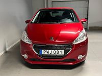 Begagnad Peugeot 208 Active 82 HK (60 kW) 2014 Mörkröd Halvkombi