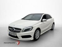 Begagnad Mercedes A200 AMG 156 HK (114 kW) 2014 Vit Halvkombi