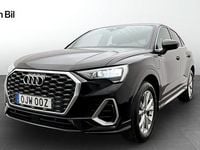 Begagnad Audi Q3 Sportback S-Line 245 HK (180 kW) 2023 Mytsvart metallic SUV